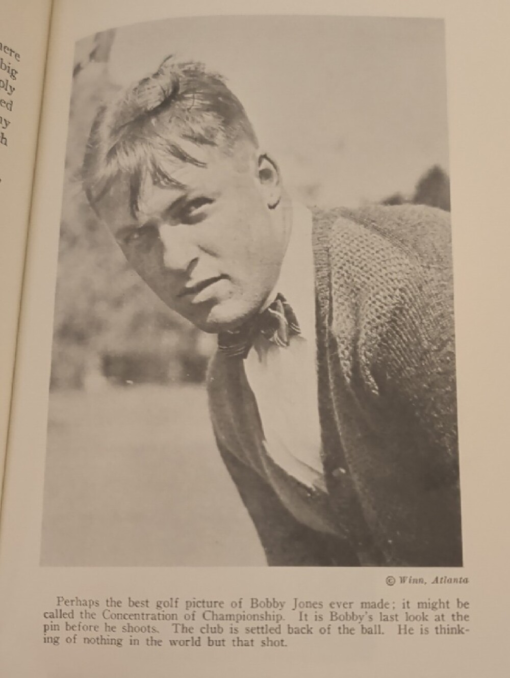 Down the Fairway Hardcover Book in Green and Cream - Picture 9 of 10